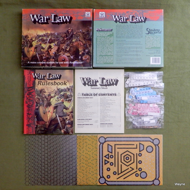 Image for War Law: A Mass Combat System for use with Rolemaster