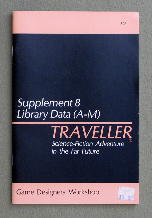 Traveller Supplement 8: Library Data (A-M) Image for Traveller Supplement 8: Library Data (A-M)