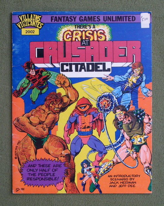 Image for There's a Crisis At Crusader Citadel (Villains & Vigilantes)