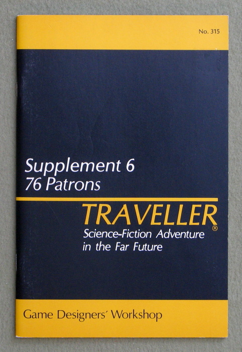Image for Traveller Supplement 6: 76 Patrons