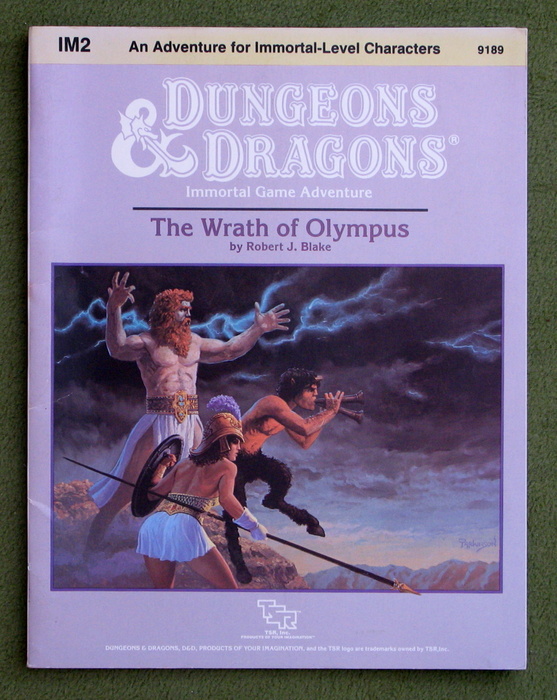 Image for The Wrath of Olympus (Dungeons & Dragons Module IM2)