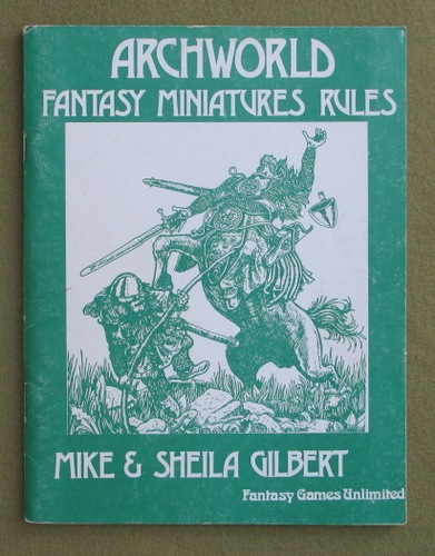 Image for Archworld Fantasy Miniatures Rules - NO BOAT SHEETS