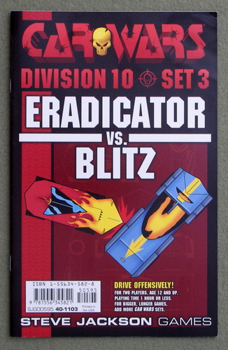 Image for Car Wars Division 10 Set 3: Eradicator vs. Blitz
