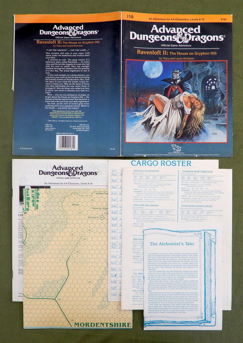Image for Ravenloft II: The House on Gryphon Hill (AD&D) - MISSING CARD PANEL