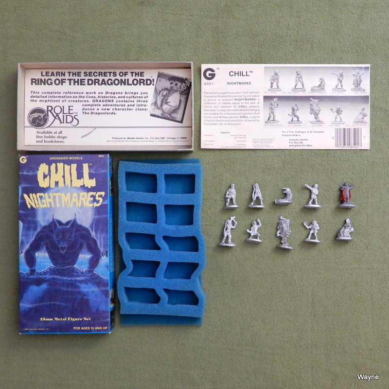 Image for Chill Nightmares (25mm Metal Lead Miniature Set)