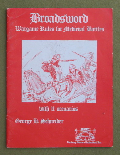 Image for Broadsword: Wargame Rules - NO REF CHARTS