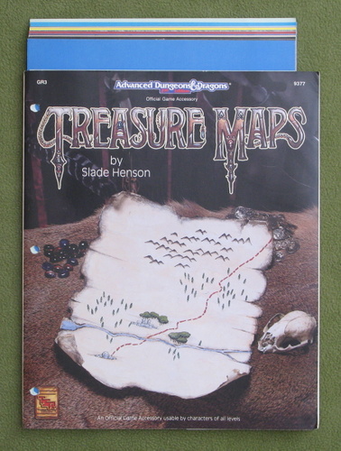 Image for Treasure Maps (Advanced Dungeons & Dragons Accessory GR3)