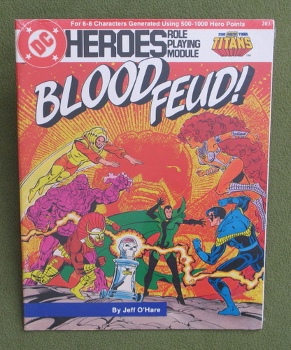 Image for Blood Feud! (DC Heroes role playing game)
