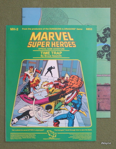 Image for Time Trap (Marvel Super Heroes module MH2)