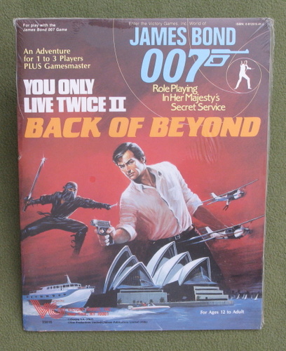 Image for You Only Live Twice II: Back of Beyond (James Bond 007 RPG)