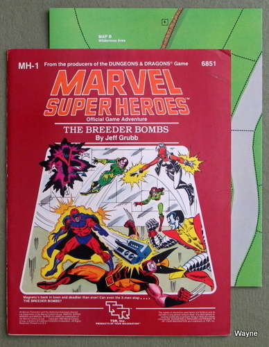 Image for The Breeder Bombs (Marvel Super Heroes module MH1)