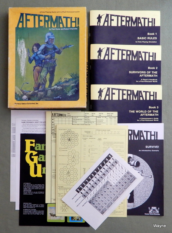 Aftermath! - A Role Playing Game Set in a Post-Holocaust World Image for Aftermath! - A Role Playing Game Set in a Post-Holocaust World