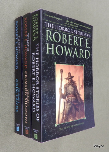 Image for Horror Stories and Best of Robert E. Howard (3 book set)