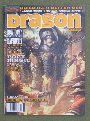 Image for Dragon Magazine, Issue 341