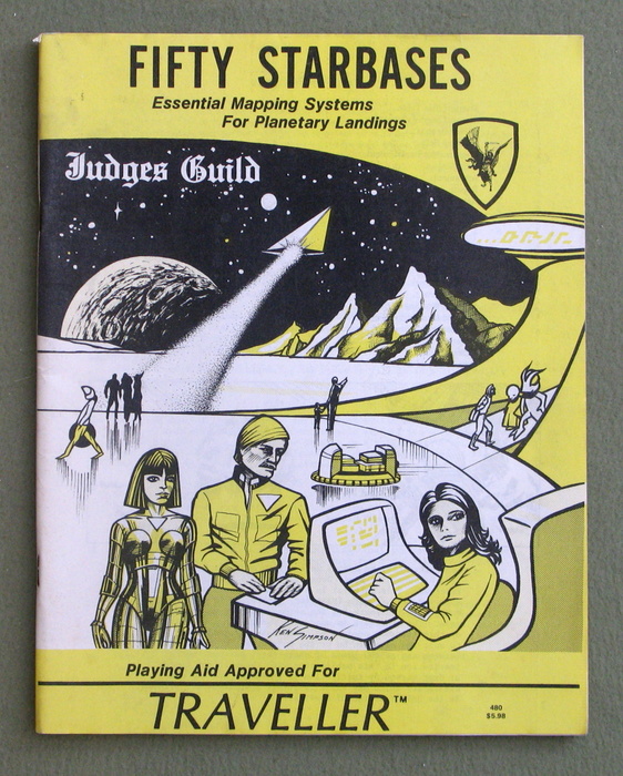 Image for Fifty Starbases: Essential Mapping Systems for Planetary Landings (Traveller)