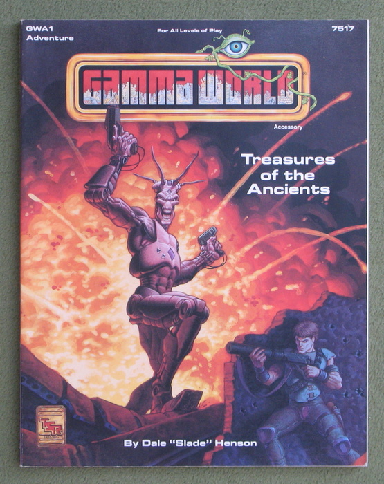 Image for Treasures of the Ancients (Gamma World Accessory GWA1) - MISSING ROBOT TEAR-OUT