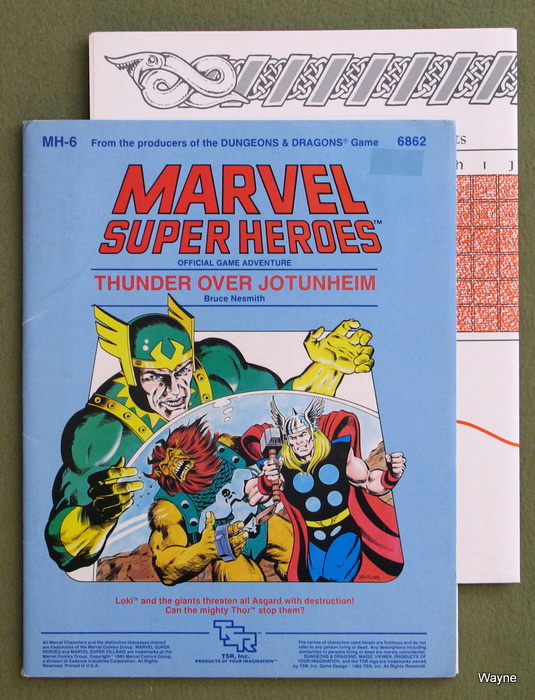 Image for Thunder Over Jotunheim (Marvel Super Heroes module MH6)