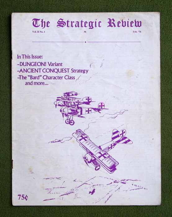Image for Strategic Review #6: Vol. II No. 1 (Dungeons & Dragons)