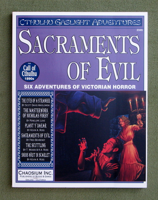 Image for Sacraments of Evil (Call of Cthulhu)