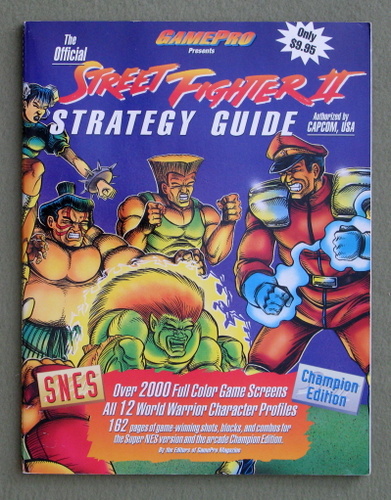 The Official Street Fighter Two Strategy Guide - NO POSTER Image for The Official Street Fighter Two Strategy Guide - NO POSTER
