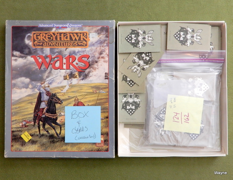 Image for Greyhawk Wars (AD&D) - PARTS - CARDS