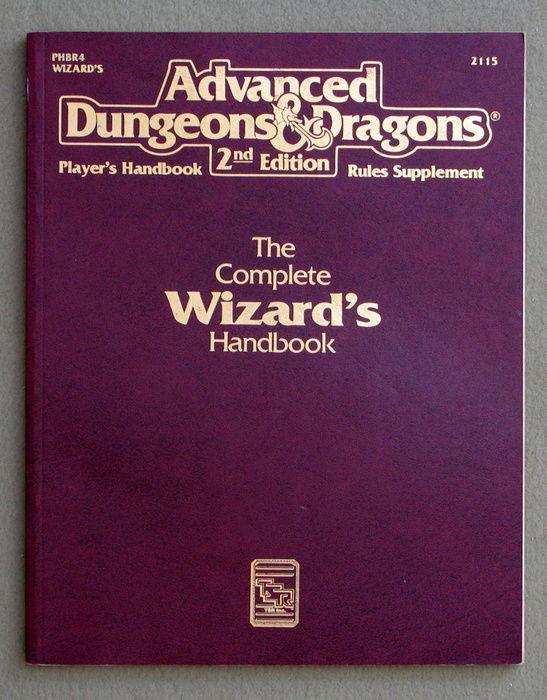 Image for Complete Wizard's Handbook (Advanced Dungeons & Dragons Accessory PHBR4)