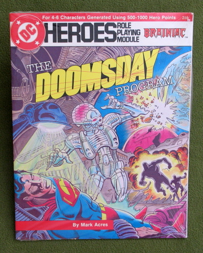 Image for The Doomsday Program (DC Heroes RPG)