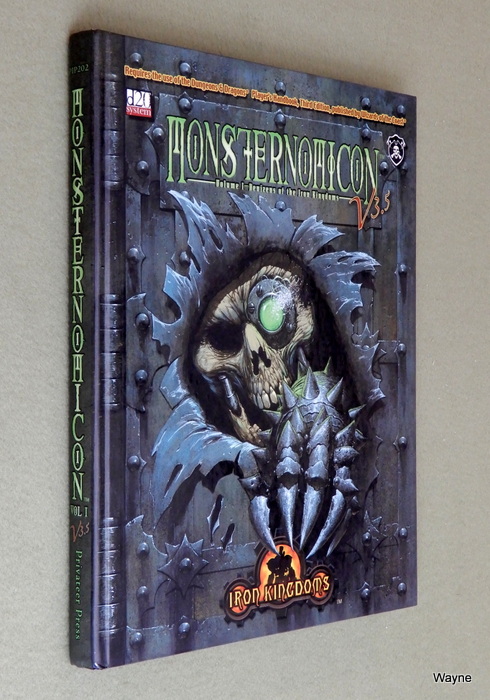 Image for Monsternomicon V3.5 (Iron Kingdoms d20 3.5 Fantasy Roleplaying)