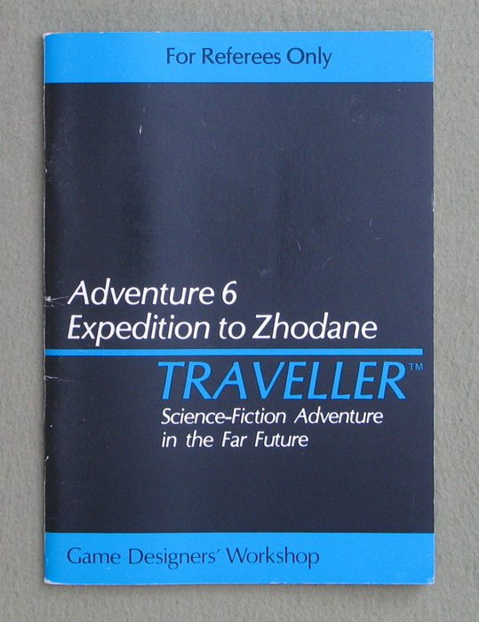 Image for Traveller Adventure 6: Expedition to Zhodane - GAMES WORKSHOP (UK) EDITION