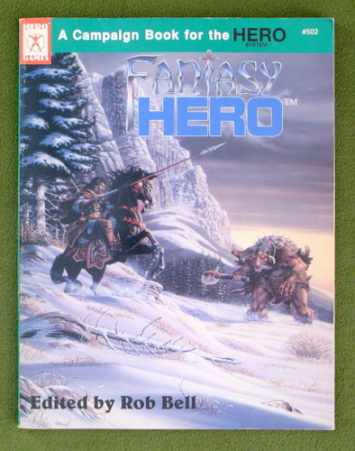 Image for Fantasy Hero: Campaign Book for the Hero System