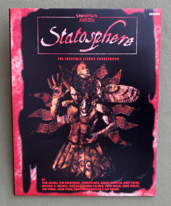 Image for Statosphere: The Invisible Clergy Sourcebook (Unknown Armies)