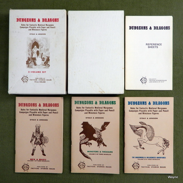 Image for Dungeons & Dragons (D&D White Box) - 5TH PRINT