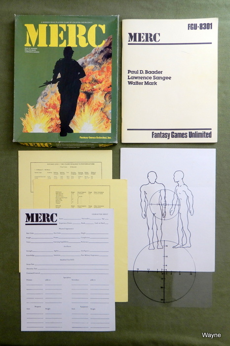 Image for MERC: A Modern Role Playing Game of Counter Insurgency