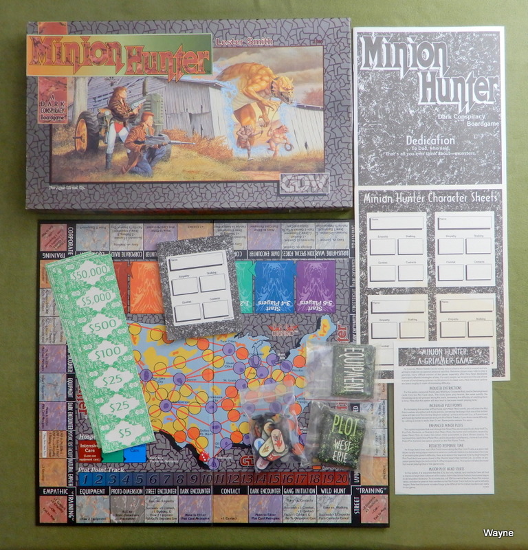 Image for Minion Hunter: A Dark Conspiracy Boardgame