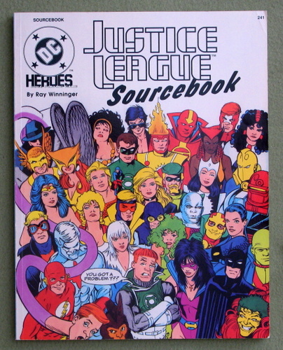 Image for Justice League Sourcebook (DC Heroes role-playing game)