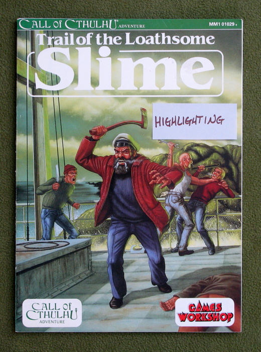 Image for Trail of the Loathsome Slime (Call of Cthulhu) - HIGHLIGHTING