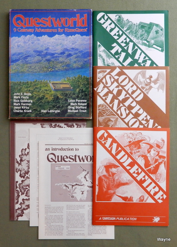 Image for Questworld: 9 Gateway Adventures for Runequest