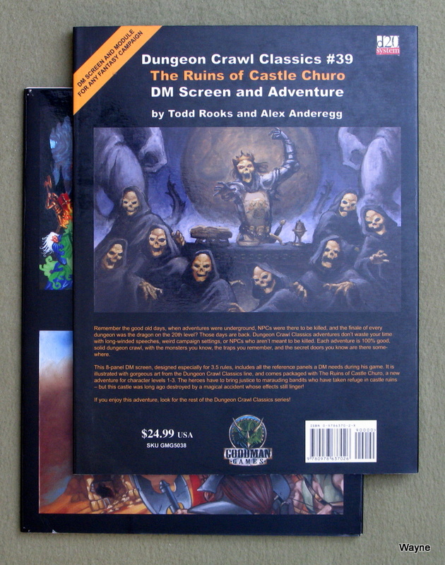 Image for Dungeon Crawl Classics 39: The Ruins of Castle Churo - DM Screens only