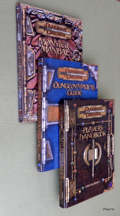 Image for Dungeons & Dragons Book Set (3 Books: Core Rulebook I Player's Handbook, Core Rulebook II Dungeon Master's Guide, Core Rulebook III Monster Manual)