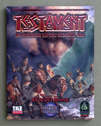Image for Testament: Roleplaying in the Biblical Era (Mythic Vistas: D20 System)