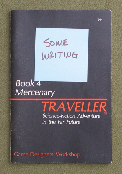 Image for Traveller Book 4: Mercenary - WRITING