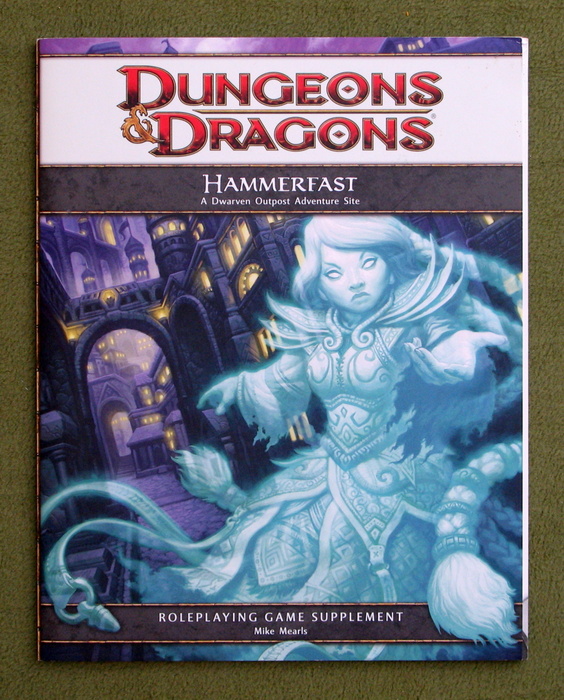 Image for Hammerfast: A Dwarven Outpost Adventure Site (Dungeons & Dragons, 4th Edition)