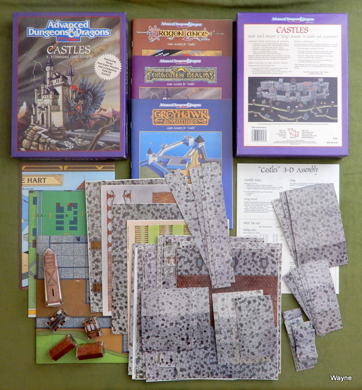 Image for Castles (Advanced Dungeons and Dragons) - MISSING THE 3 POSTERS