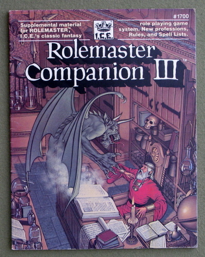 Rolemaster Companion III Image for Rolemaster Companion III