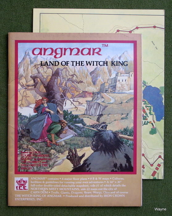 Image for Angmar, Land of the Witch King (Middle Earth Role Playing/MERP)