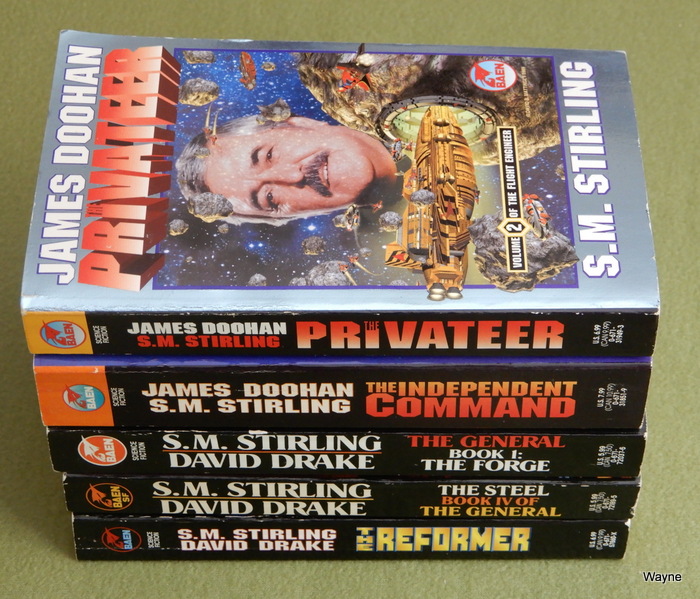 Image for Sci-Fi 5 Book Lot: Flight Engineer & The General