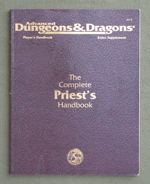 Image for Complete Priest's Handbook (Advanced Dungeons & Dragons Accessory PHBR3)