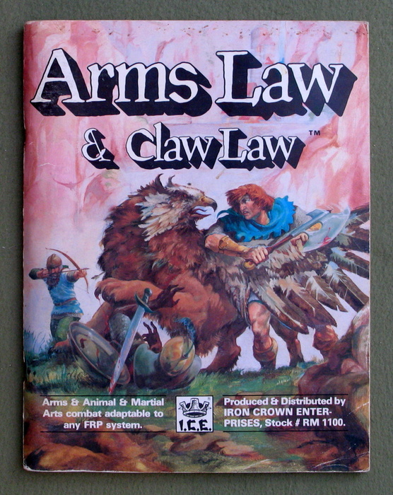 Image for Arms Law and Claw Law (Rolemaster)