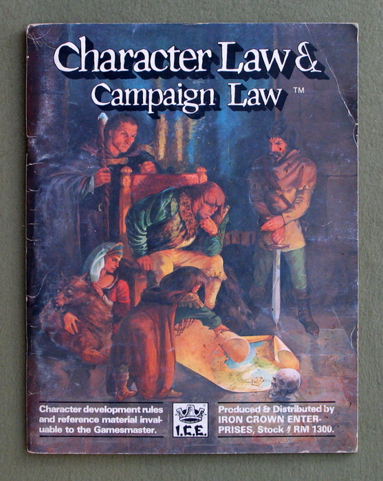 Character Law and Campaign Law (Rolemaster) Image for Character Law and Campaign Law (Rolemaster)