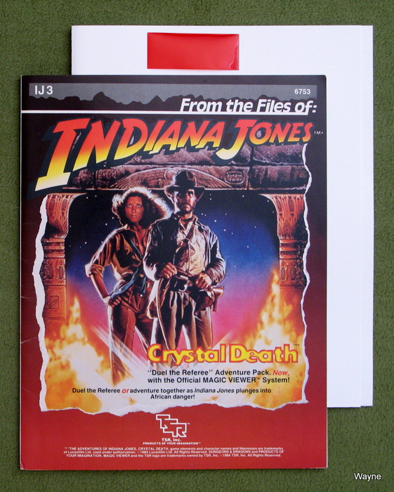 Image for The Crystal Death (Indiana Jones RPG module IJ3)